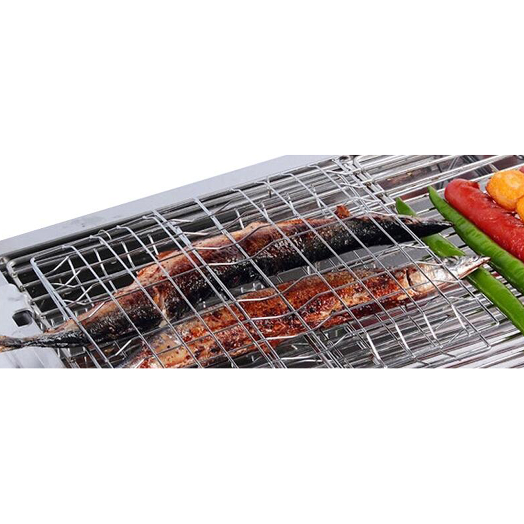 سلة شواء عالية الجودة، أداة شب - مراجعة Camping Cooking Grill وسعره